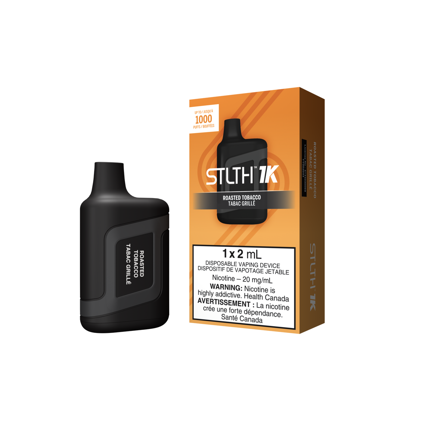 STLTH 1k Roosted Tobacco