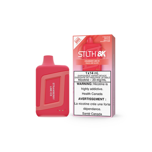 STLTH 8K - Strawberry Lime Ice