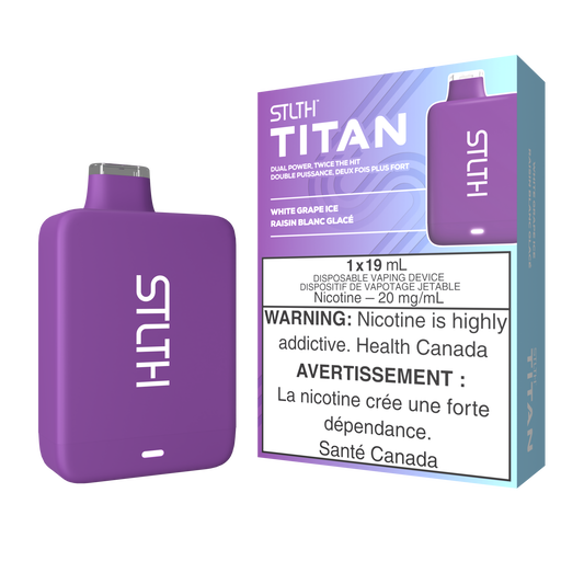 STLTH Titan 10K - White Grape Ice