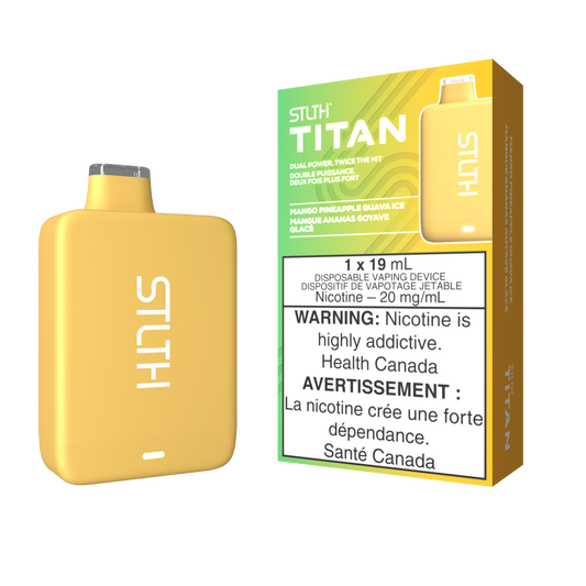 STLTH Titan 10K - Glace à la mangue, à l'ananas et à la goyave