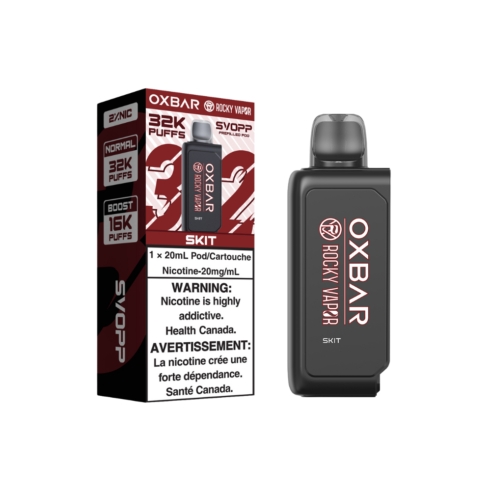 Svopp Oxbar Rocky Vapor 32K Puffs (Prefilled Pods) - Skit