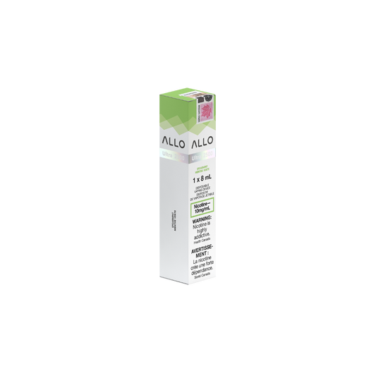 Allo Ultra 2500 Puffs Spearmint Rechargeable Disposable Vape 10Mg