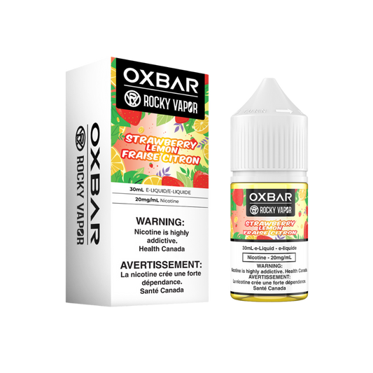 Oxbar Rocky Vapor E-liquids - Strawberry Lemon