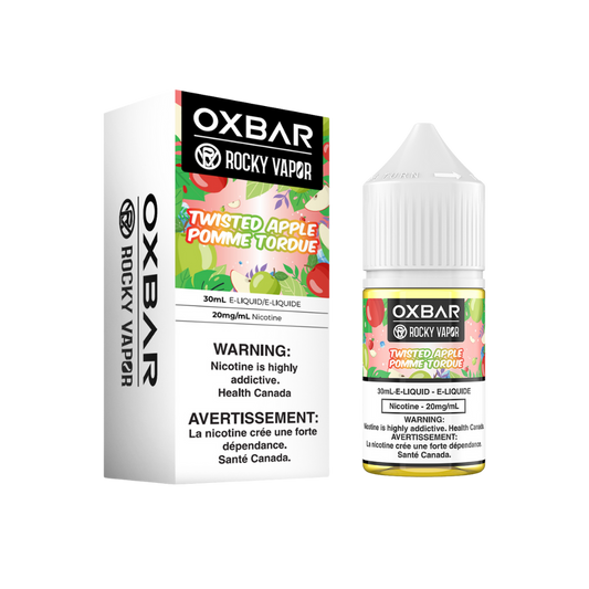 E-liquides Oxbar Rocky Vapor - Pomme tordue