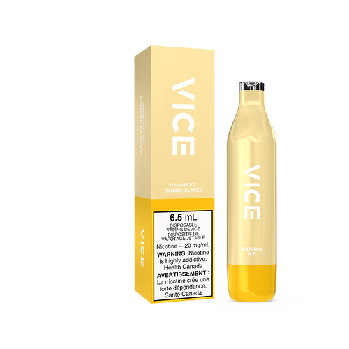 Vice 2000 2500 Puffs Banana Ice Vape jetable 20 mg