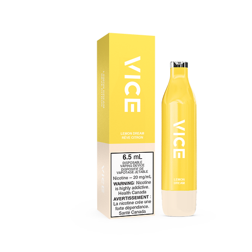 Vice 2000 2500 Puffs Lemon Dream Vape jetable 20 mg