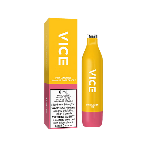 Vice 2000 2500 Puffs Pink Lemonade Ice Disposable Vape 20Mg