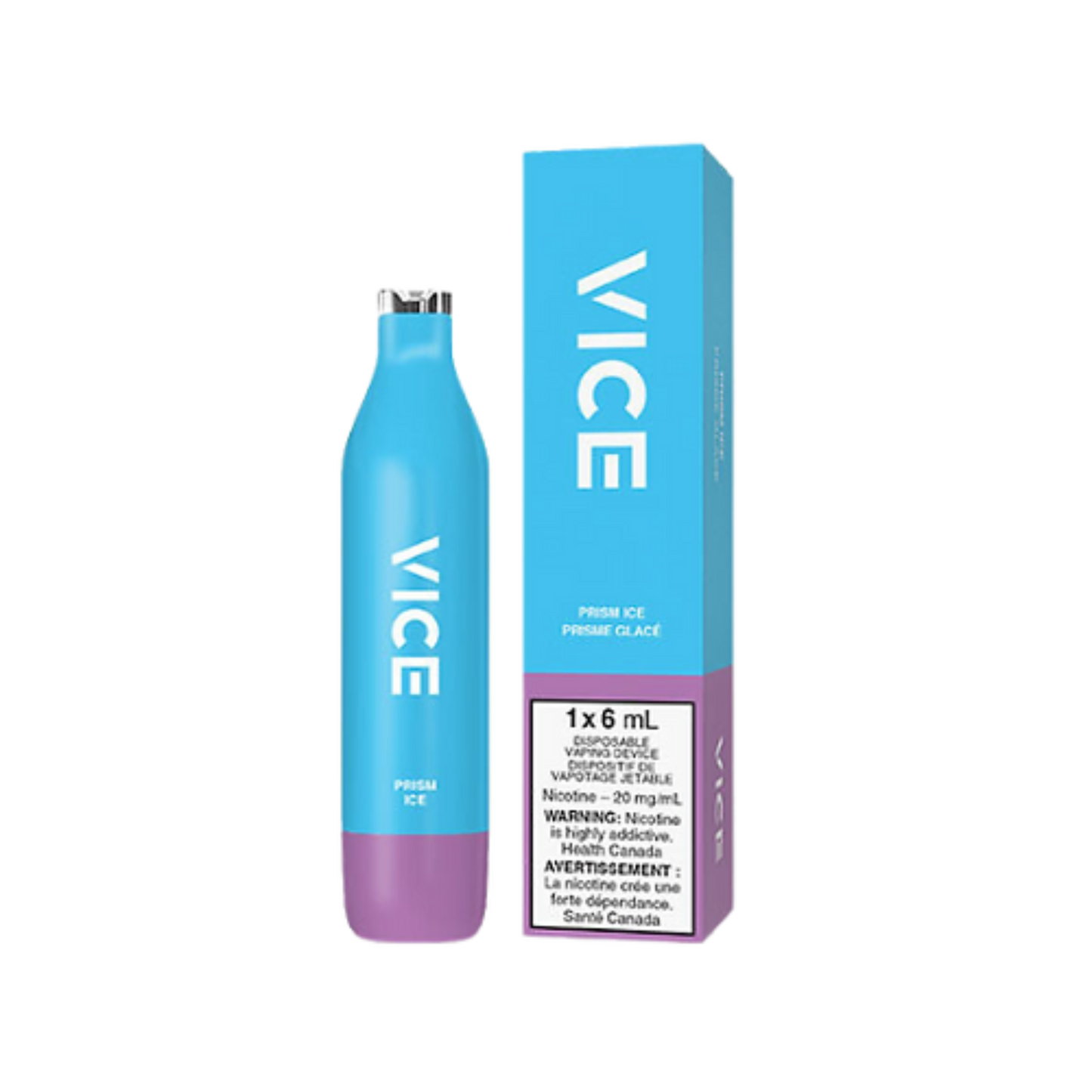 Vice 2000 2500 Puffs Prism Ice Vape jetable 20 mg