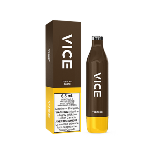 Vice 2000 2500 Puffs Tobacco Disposable Vape 20Mg