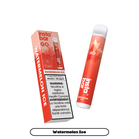Insta Bar Go 1200 bouffées - Vape jetable Pastèque Glacée 20Mg