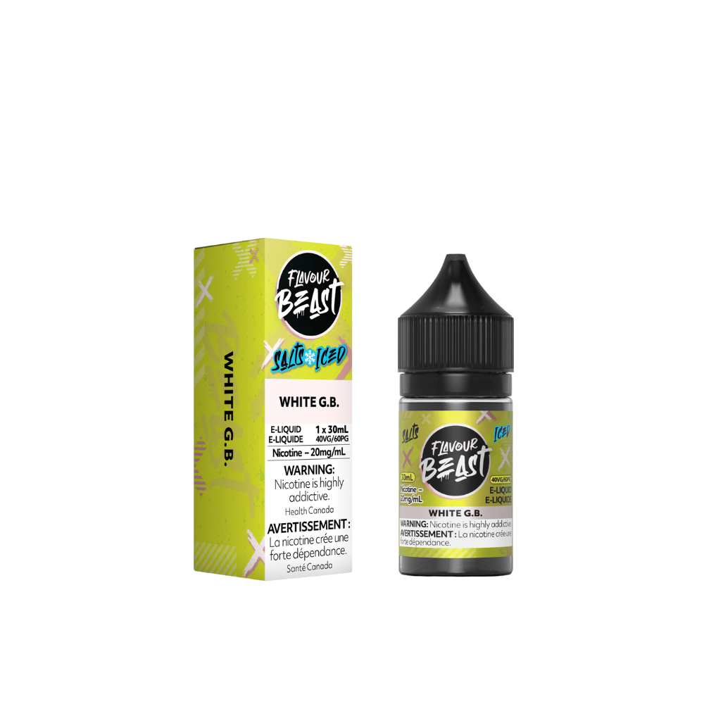 Flavour Beast 20mg Salts Iced - White G.B.
