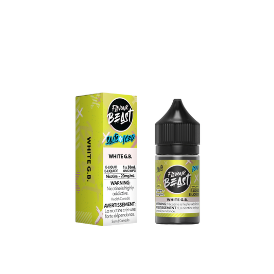 Flavour Beast 20mg Salts Iced - White G.B.