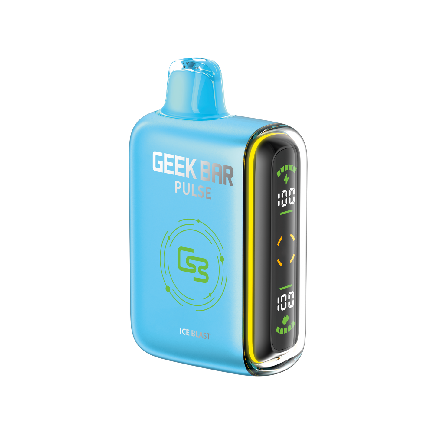 Geek Bar Pluse 9K 9000 Puffs Ice Blast Puissance réglable Rechargeable Jetable 20Mg